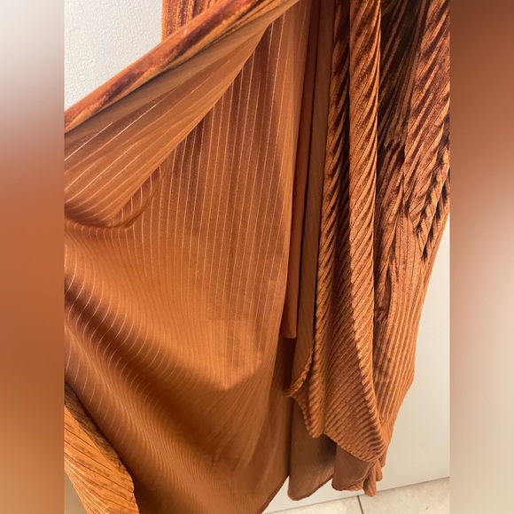 Burnt Orange Maxi Dress Medium - Picture 2 of 10